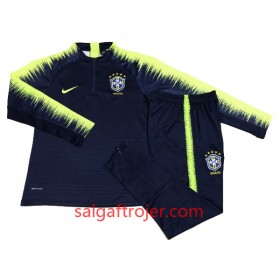 Brasilien Sweatshirt Dragt 2018 Blå